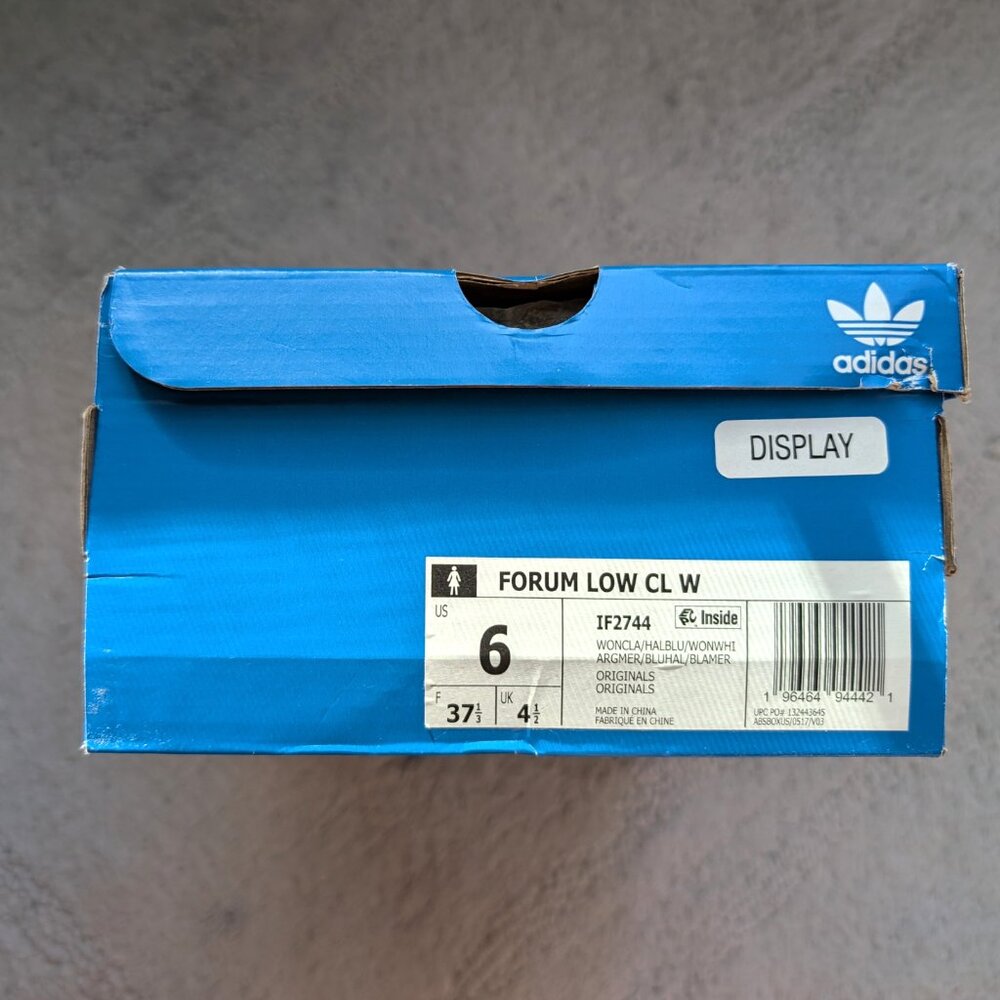 NWT adidas Originals Forum Low shoes (Size: 6, Clay / Halo Blush / White) - Picture 8 of 8